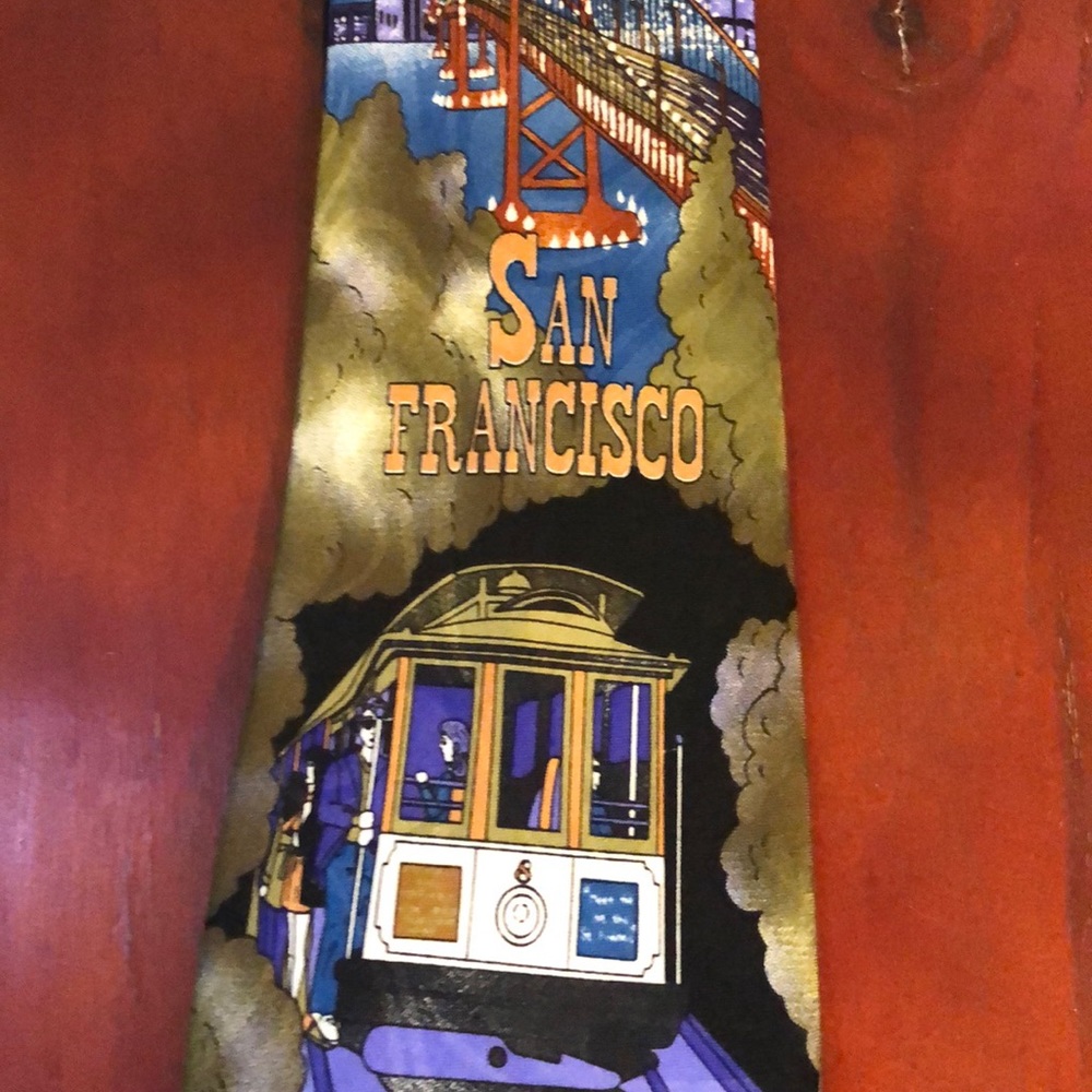 San Francisco Novelty Handmade Phineas Creed Tie